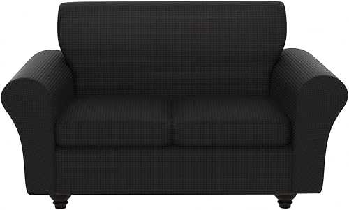 Miniatura 43 de Fundas elásticas para sofá, Fundas de sofá con estampado floral, 2 piezas de funda para sillón con funda de sección separada, Funda lavable para