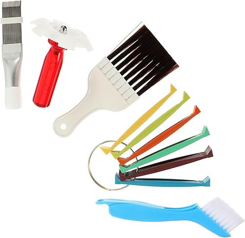 Baluue 1 Unidades Condensador de AC Bobina de CA Peine de Aleta de Aire Acondicionado Peine de Aleta Peine de Aleta de Plástico Aleta Aleta