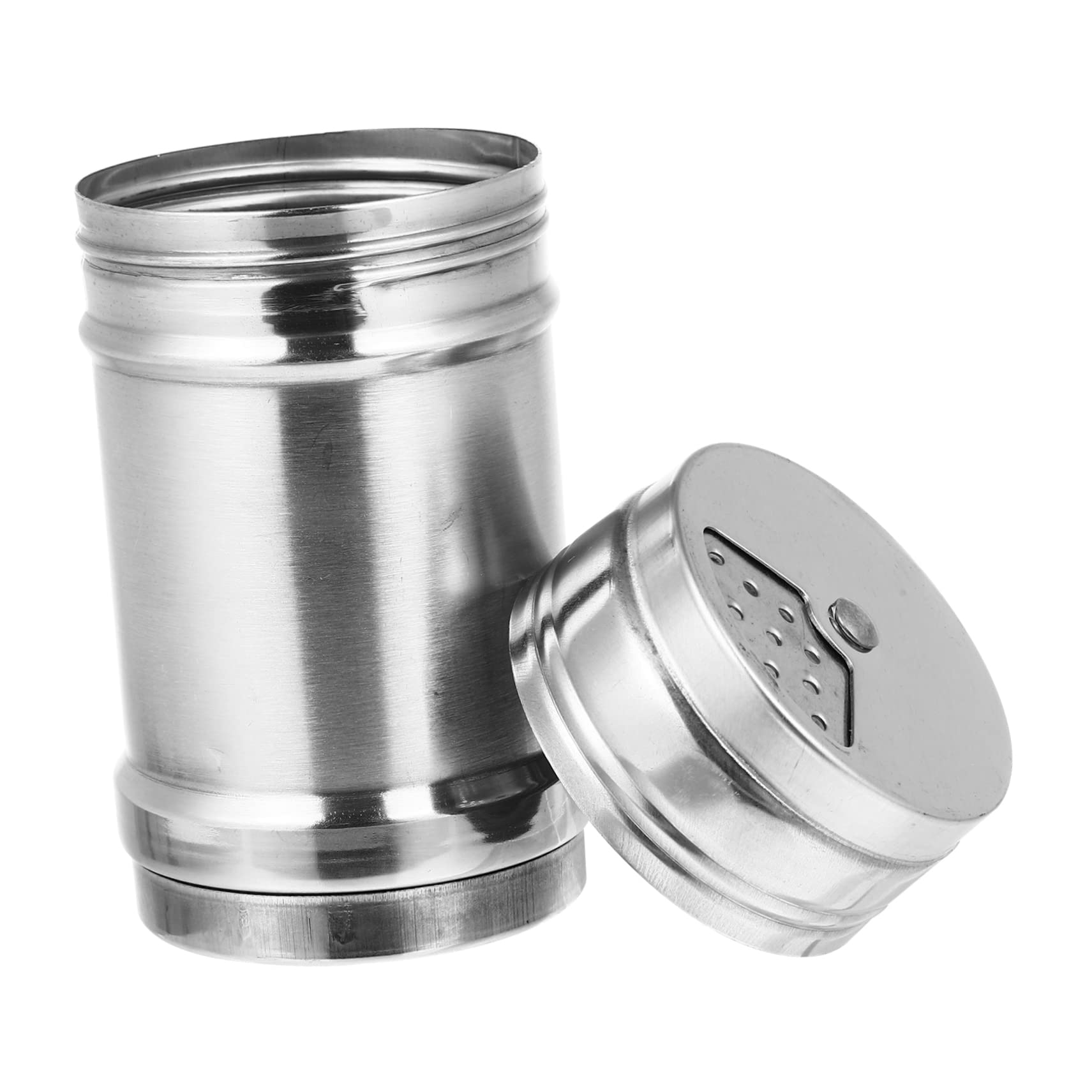 PRETYZOOM Seasoning Bottles Air-tight Lid Stainless Steel Easy to Clean for Kitchen Barbecue