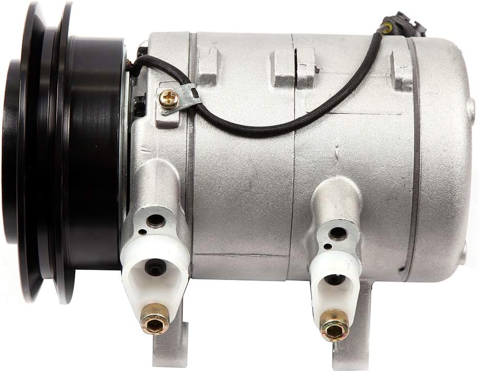 LUJUNTEC 1998-2004 Compatible for Nissan Frontier AC Compressor and A/C Clutch Strong Cooling