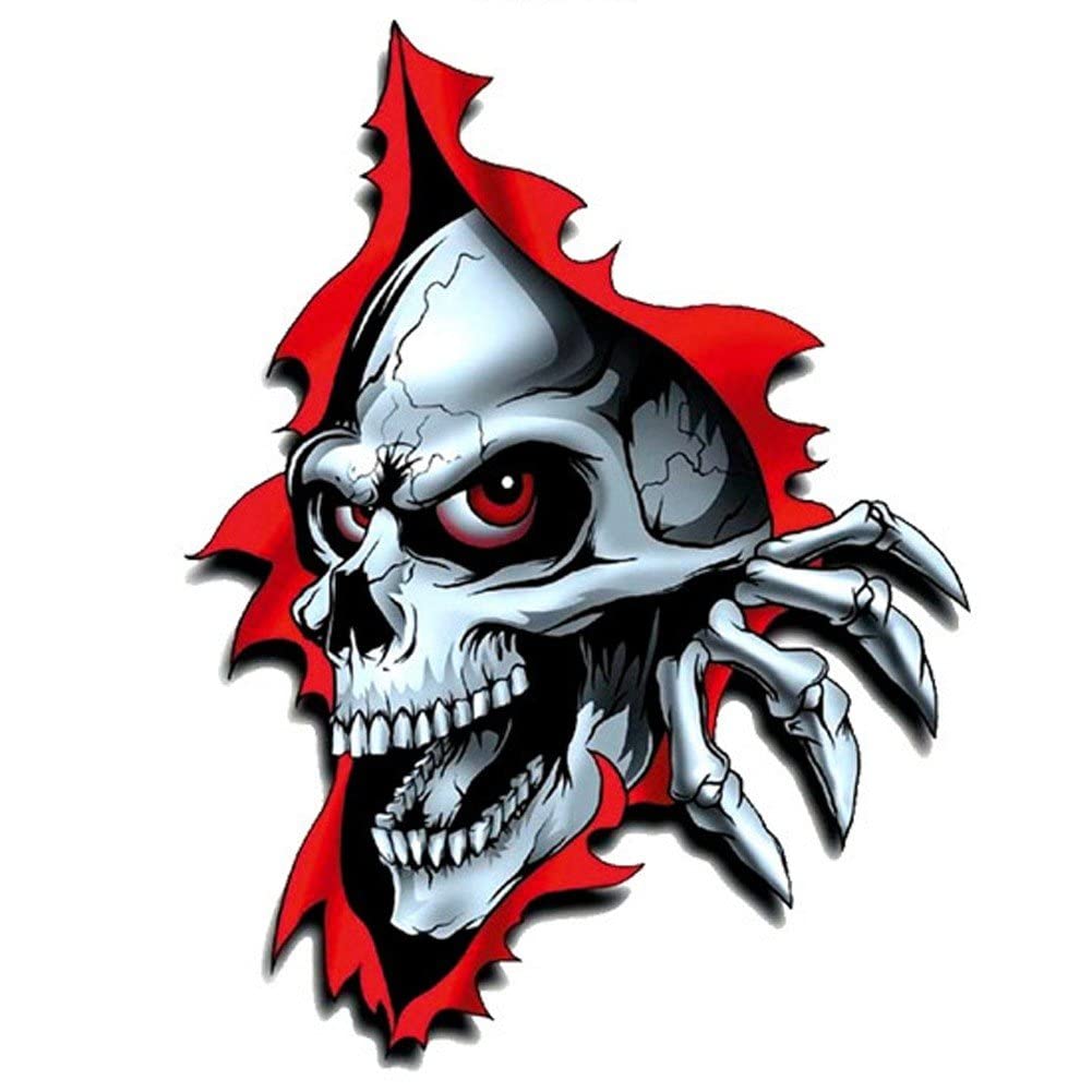 Evil Skull Stickers