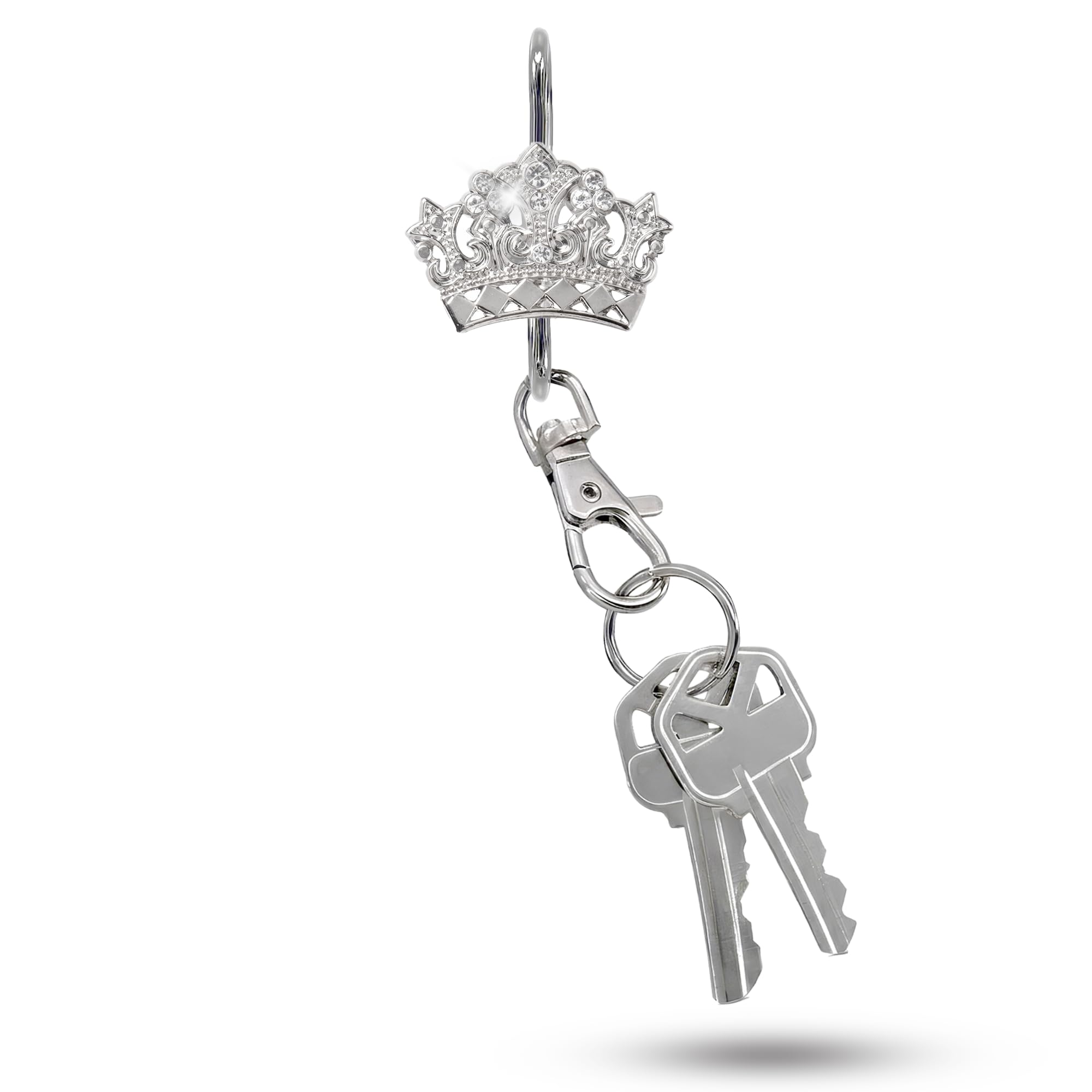 Women’s Bag Charm Key Finder, Car Keychain Hook, Cute Purse Organizer & Tote Bag Accessories, Gifts for Mom - Original