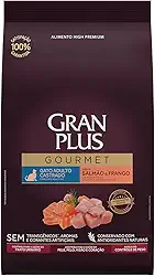 Ração Para Gatos Castrados Gran Plus Gourmet Salmão E Frango 10,1Kg