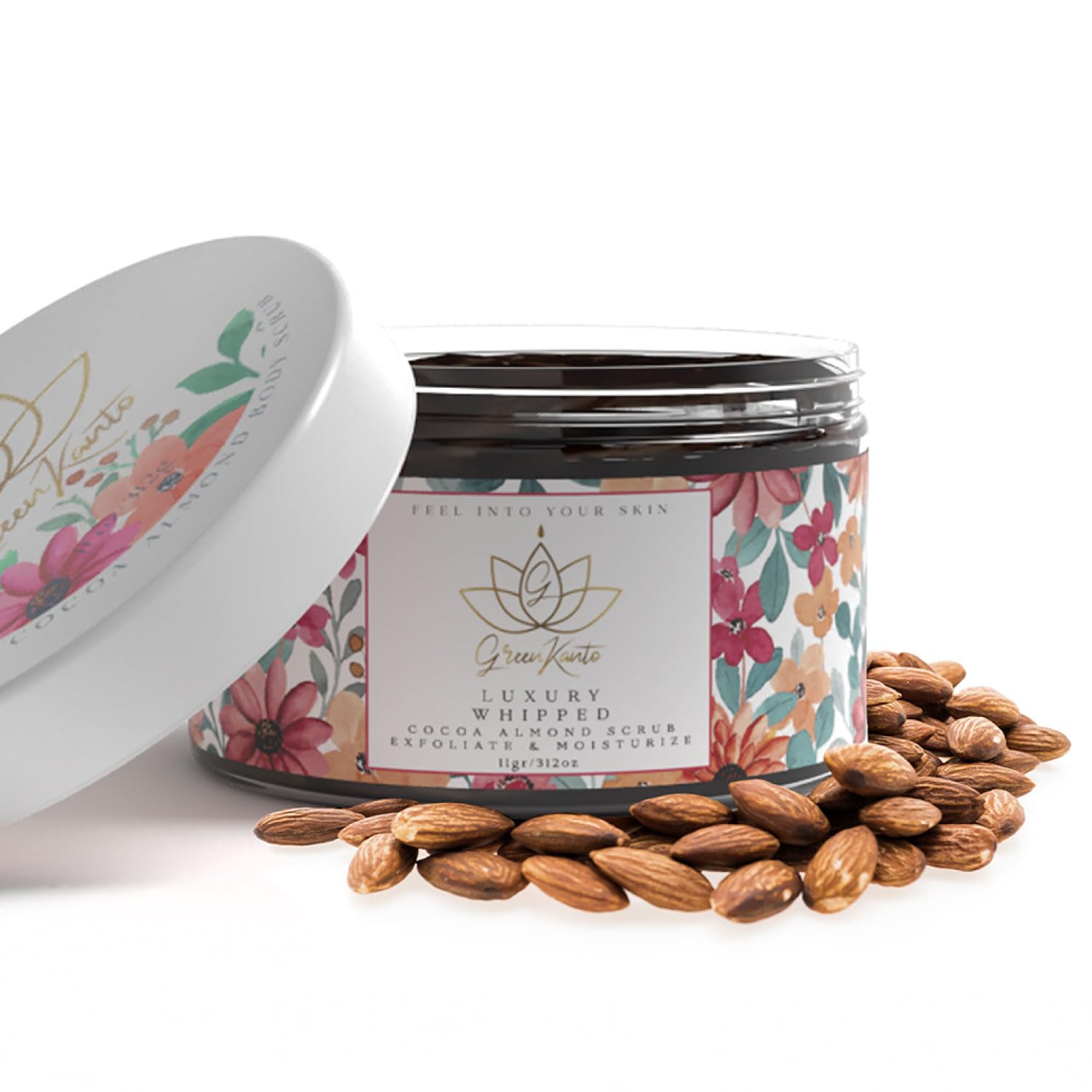 Luxury COCOA Whipped Body Scrub Moisturizer with Shea Butter a Touch of Magic for the skin