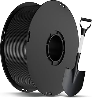 Anycubic ABS フィラメント1.75mm、高強度および高耐久性、3Dプリンターフィラメント 寸法精度±0.02mm、(1KG 黒)