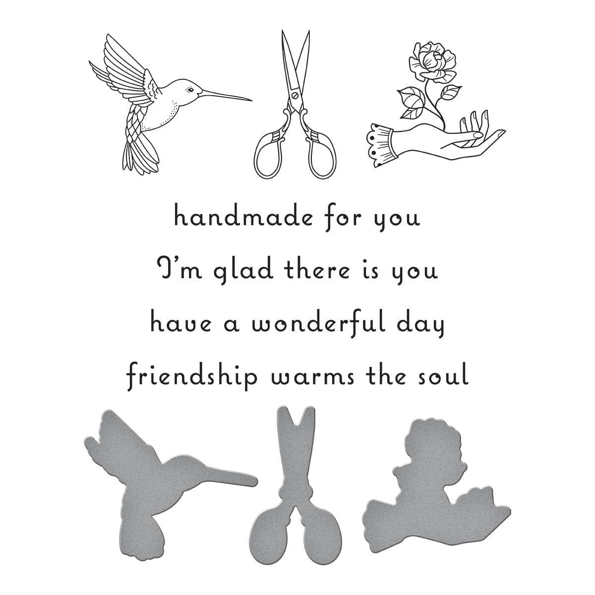 Spellbinders Handmade for You Icons Betterpress Plate Metal, ONE - Image 4