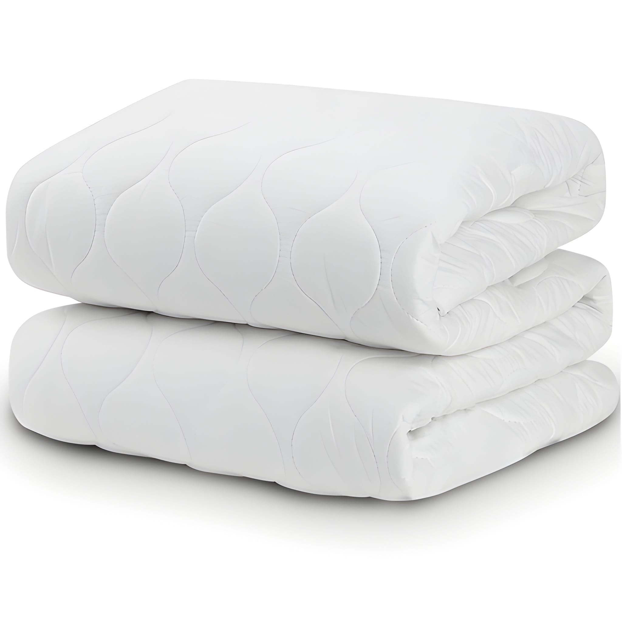 LivinEase Coprimaterasso Matrimoniale 200x200 Trapuntato - Altezza Fino a 30 cm con Elastico Tutto Intorno - Copri Materasso 200x200 - Oeko-Tex e Traspirante - Non Impermeabile