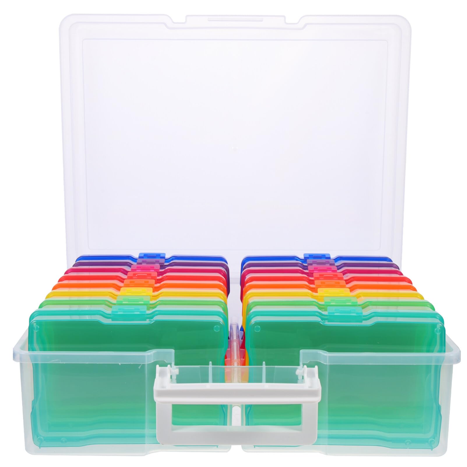 STOBAZA 1 Set Photo Storage Box Photos Storage Container Photo Storage Containers Craft Storage Containers Photos Carry Case Photos Holding Case Photo Organizer Household Photo Case