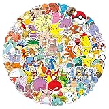 ☀ Beliebtes Anime-Sticker-Pack: Diese 100-teiligen Aufkleber-Pokemon-Anime-Sticker-Stilelemente. 100 Stück, die sich nicht wiederholen, bieten Ihnen genügend Möglichkeiten, um es zu personalisieren. Lassen Sie Ihrer Fantasie freien Lauf, kreieren Sie Ihre Werke auf der Oberfläche Ihrer Favoriten und zeigen Sie Ihren eigenen Stil