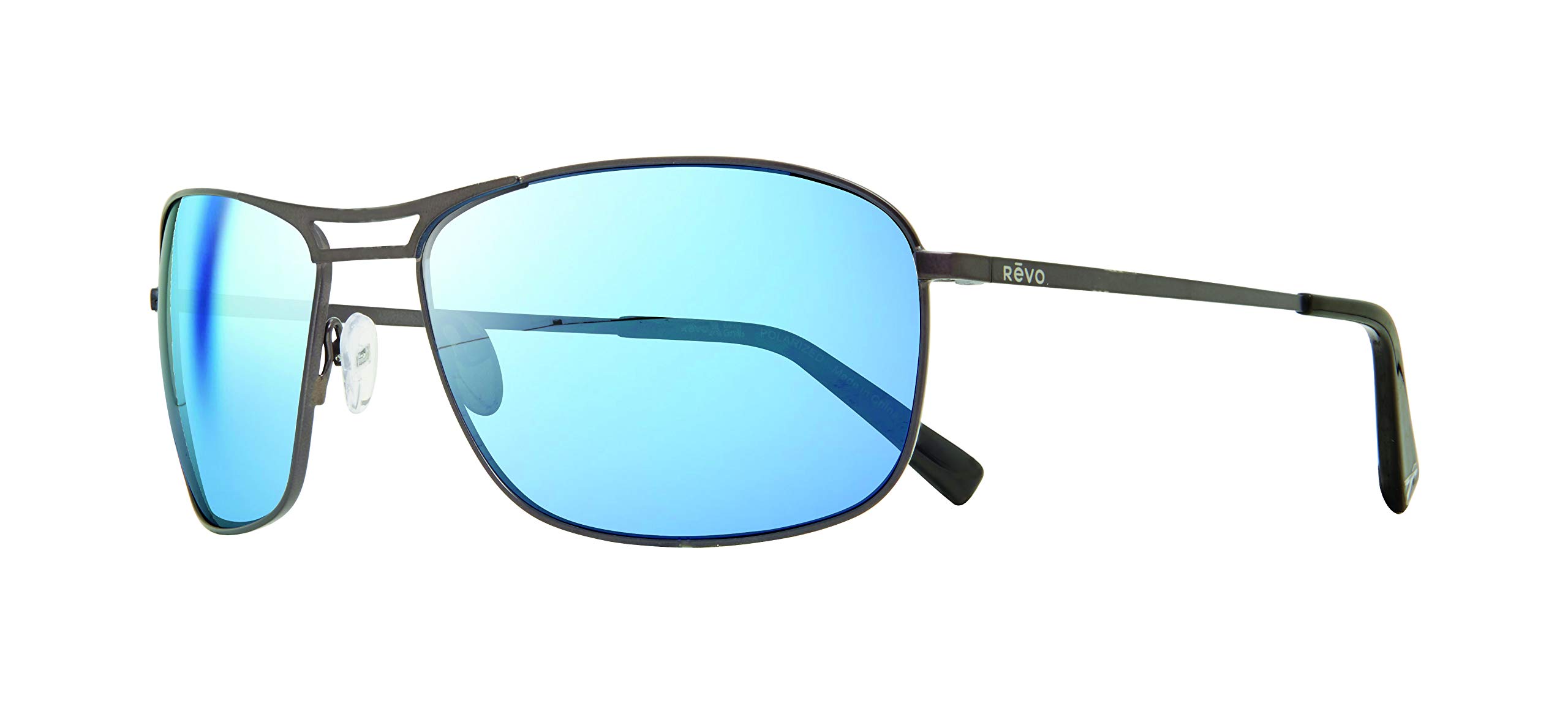 Revo Mens Surge Matte Gunmetal Frame/Blue Water Lens One Size One Size
