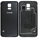 Original Samsung Akkudeckel black / schwarz für Samsung G903F Galaxy S5 NEO (Akkufachdeckel, Batterieabdeckung, Rückseite, Back-Cover) - GH98-37898A