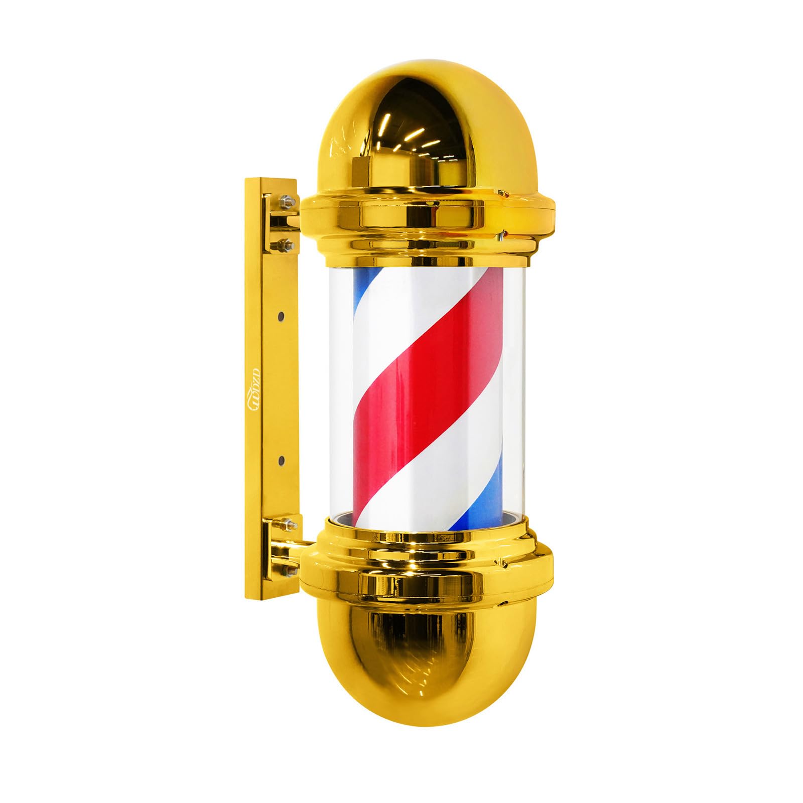 Mini 40 cm Dorado Poste Barbero Barber Pole