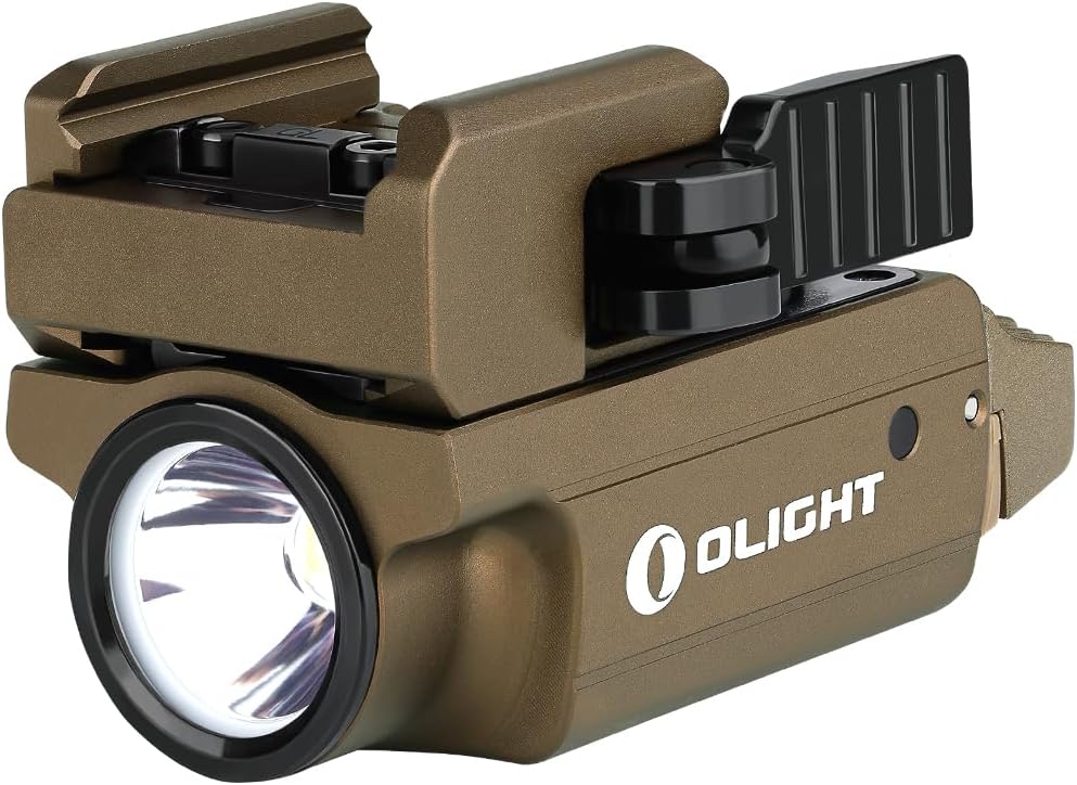 AntNest OLIGHT PL-Mini 2 Valkyrie Lampe Militaire Tactique Lampe Rechargeable 600 Lumens Portée d'éclairage 100M avec MCC Câble de Chargement Magnétique Lampe Pistolet Pour Les Rails GL