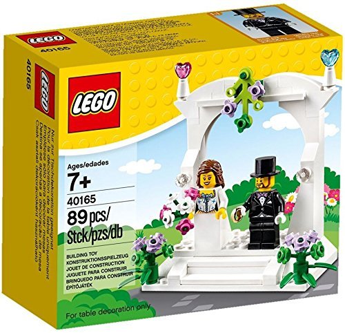 レゴ LEGO 40165 Wedding Favor Set ウェディング お祝いセット 結婚式 新郎新婦 お祝いセット 89ピース [並行輸入品]