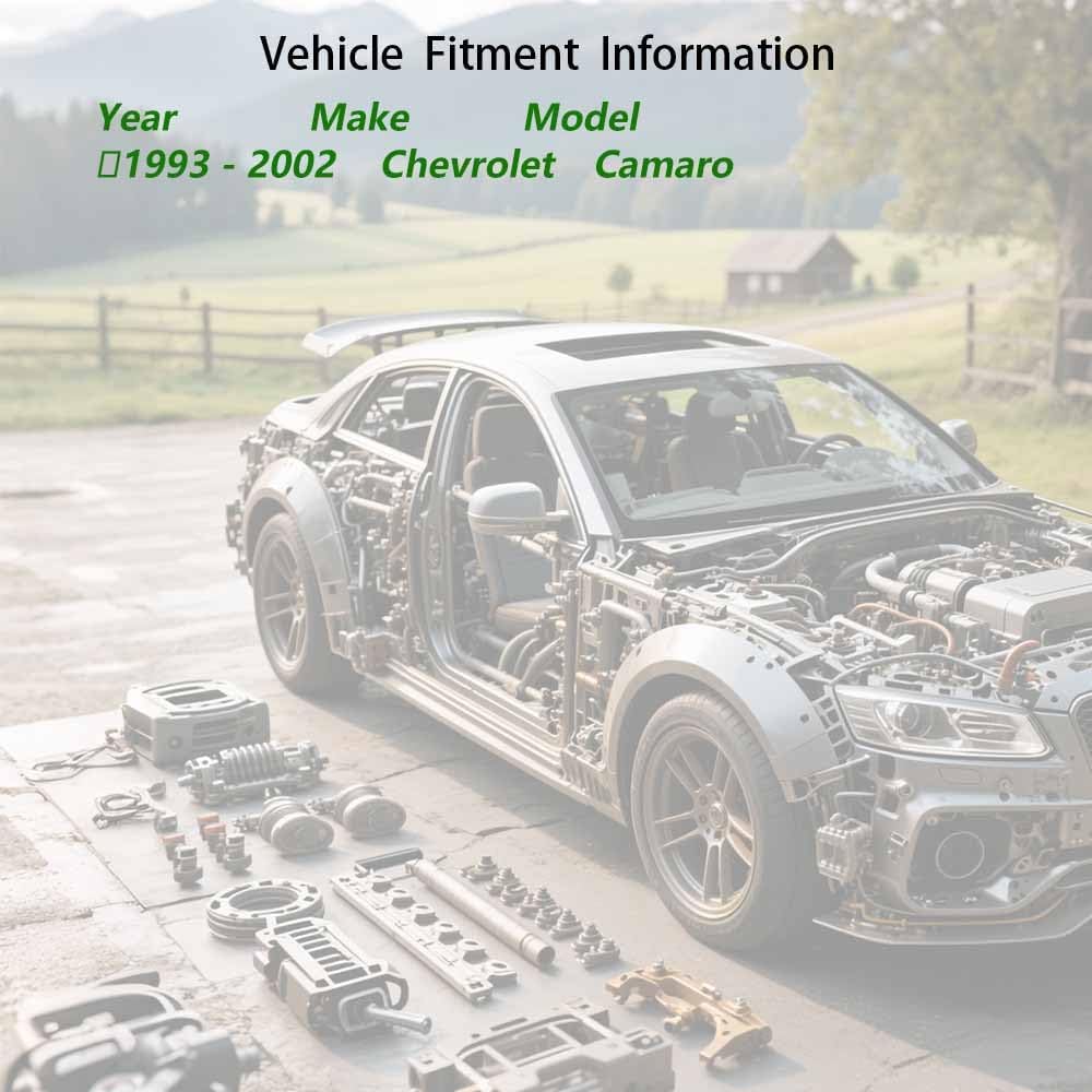 Parking Light Set Front Driver & Passenger Side 2PC For 1993-2002 ChevroletCamaro 3.4L/3.8L/5.7L GAS OE#GM2520146 GM2521146