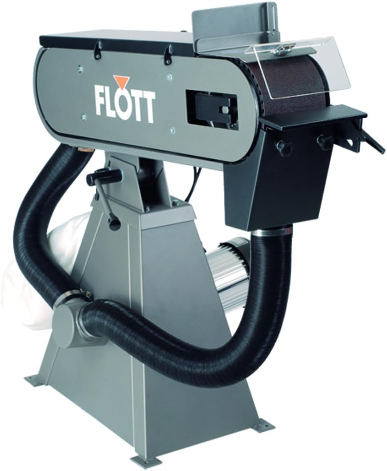 Flott BSM 150A Belt Grinder 5.0 Horsepower 460V 3-Phase, Heavy Duty Steel, 6"
