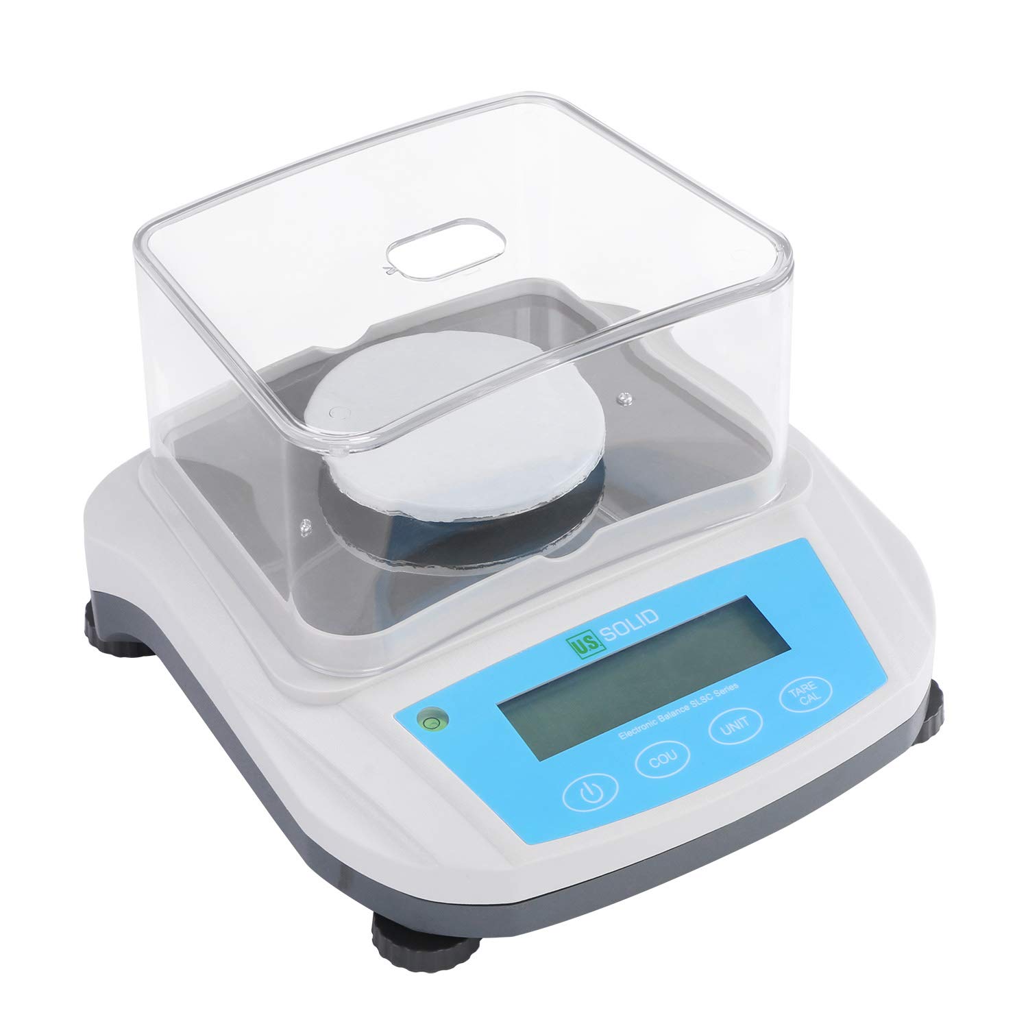 U.S. Solid Bilancia di precisione da 1 mg, schermo LCD, interfaccia RS232 (300 g, 0,001 g)