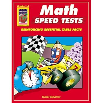 Didax Educational Resources Math Speed Tests, Gr 1-3