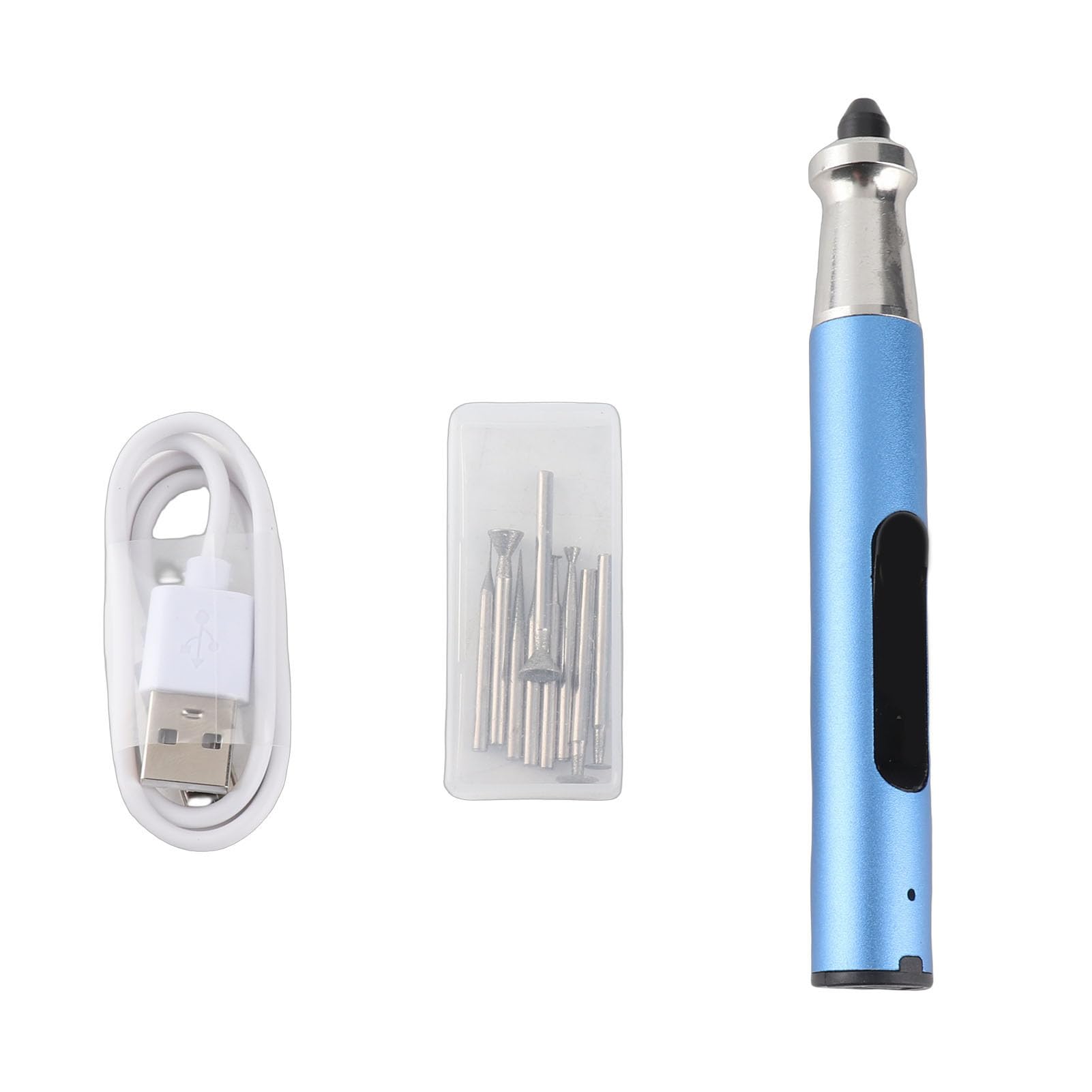 Penna per incisione senza fili Ainoli Penna per incisione mini incisione ricaricabile a 3 velocità con regolazione della velocità per il taglio DC3.6V