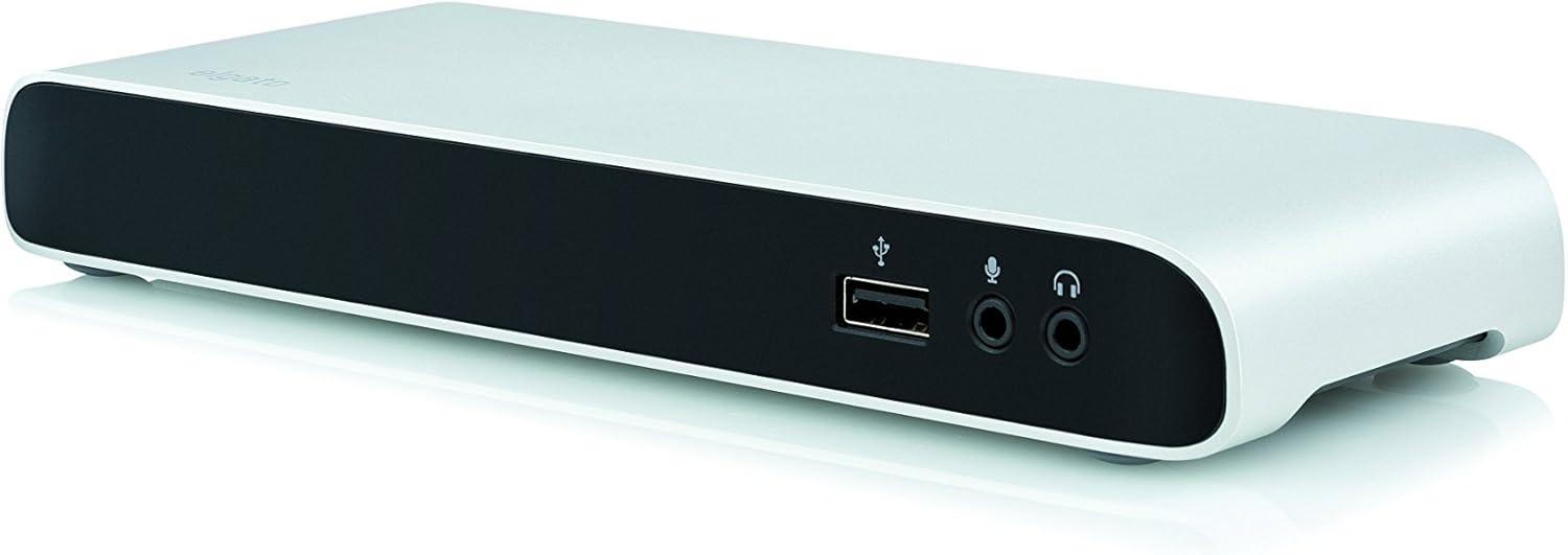 Elgato Thunderbolt 2 Dock - With 50 cm Thunderbolt cable, 20Gb/s, 4K support, 2x Thunderbolt 2, 3x USB 3.0, audio input and output, Gigabit Ethernet, aluminum chassis