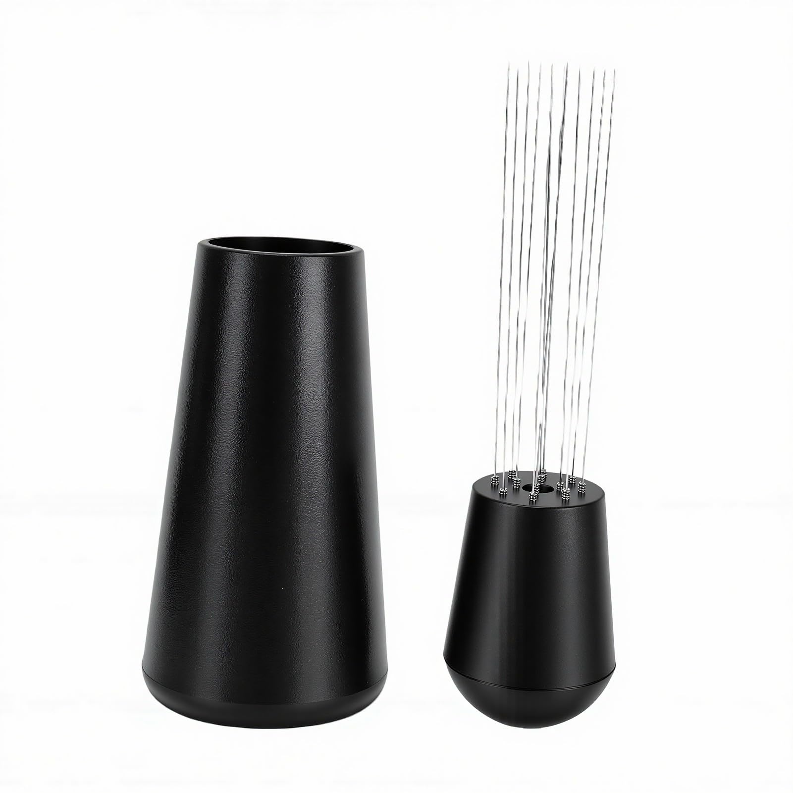 Topiky Kaffeemaschinen-Zubehörset, Kaffee-Tamperstation mit 51-mm-Tamper, Nadel-Kaffeeverteiler, Dosiertrichter, Puck-Sieb, Kaffeewerkzeuge für Siebträger