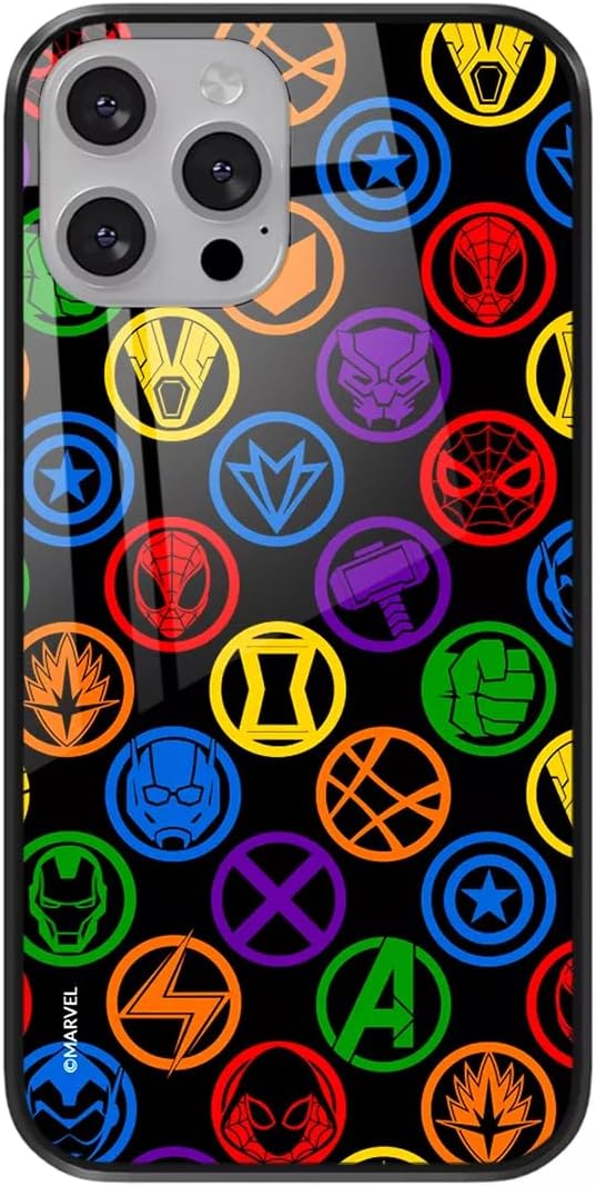 ERT GROUP Mobile Phone case for Apple iPhone 13 Original and Officially Licensed Marvel Pattern Avengers 022 Made of Hardened Glass, optimally adapted to The Mobile Phone, Protective Cover