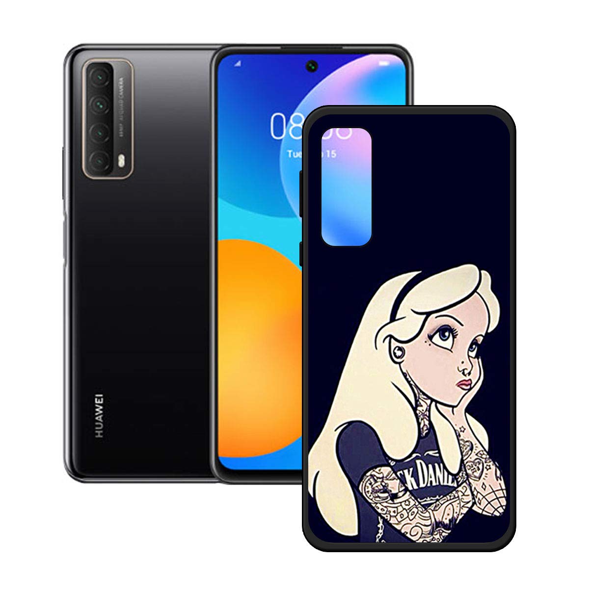 Huawei y7a silicone case Clearance