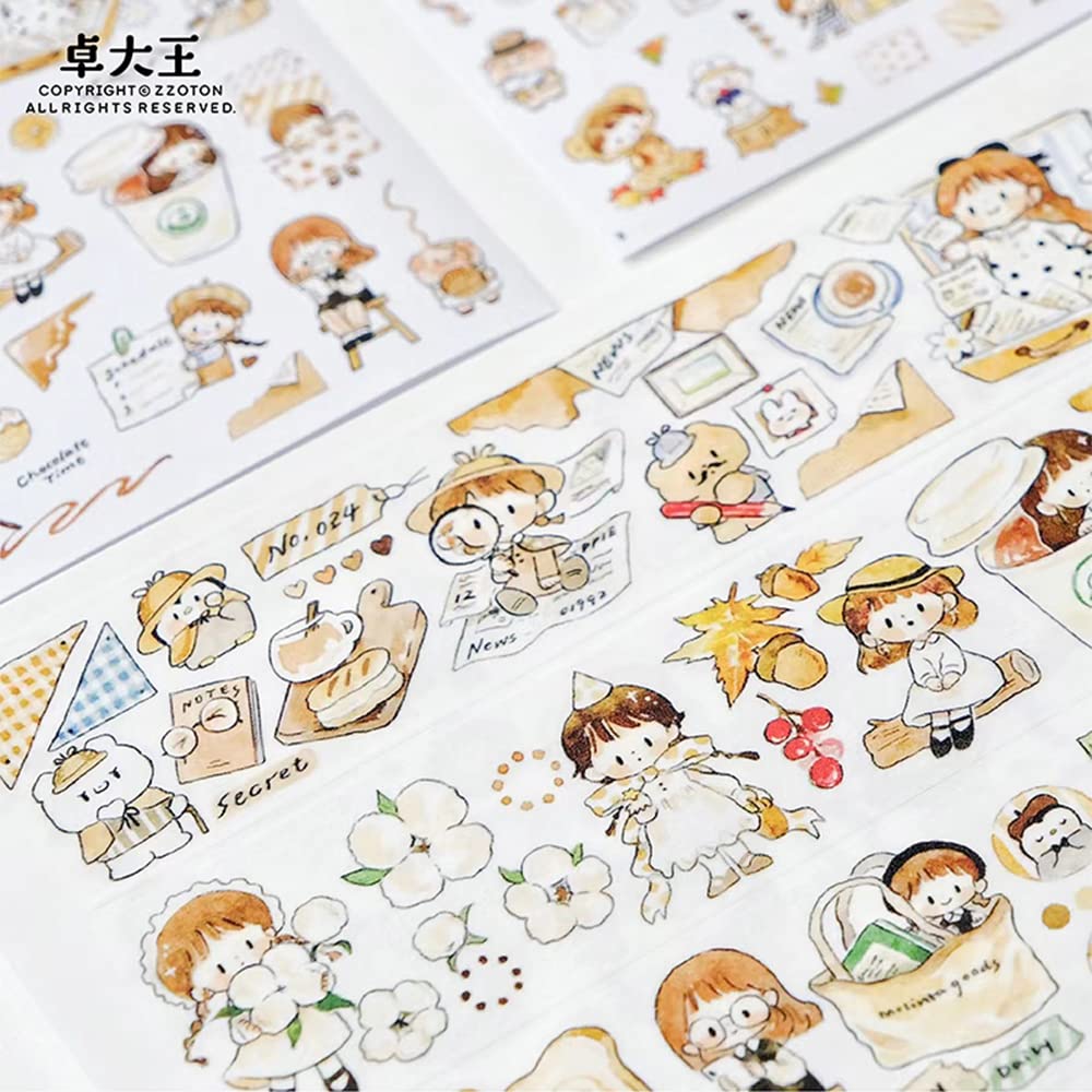 mMT2 molinta 可愛い女の子 マスキングテープ Amazon.co.jp: Alideco 3個 マスキングテープ 和紙テープ かわいい