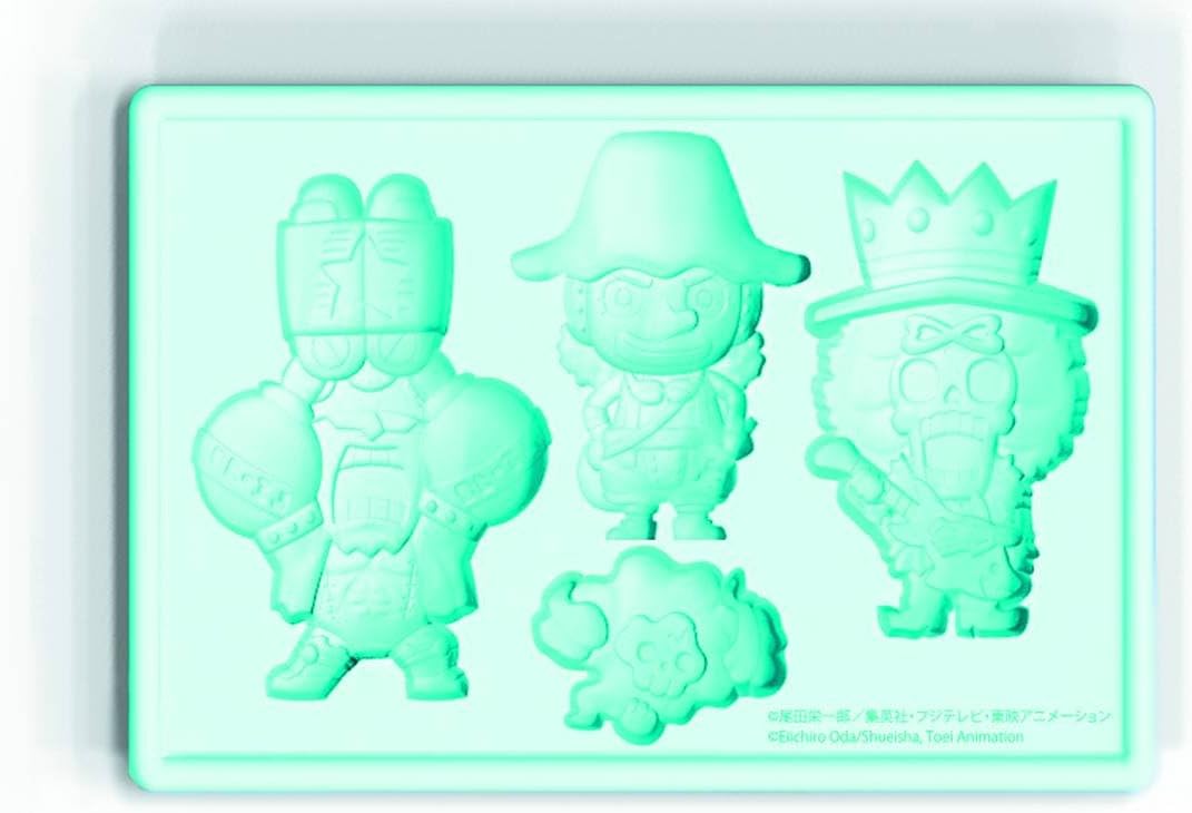 Kotobukiya One Piece New World Version: Franky and Brook Silicone Ice Tray