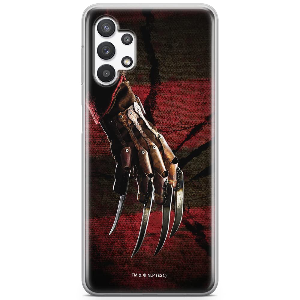 ERT GROUP mobile phone case for Samsung A32 5G original and officially Licensed Horror pattern Nightmare on Elm Street 002 optimally adapted to the shape of the mobile phone, case made of TPU