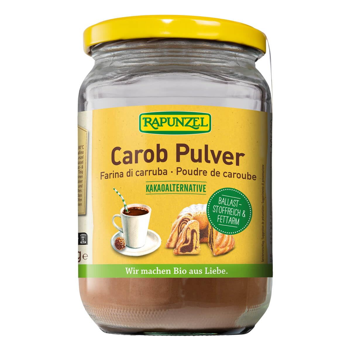 Rapunzel Carobpulver, 1er Pack (1 x 250 g) - Bio