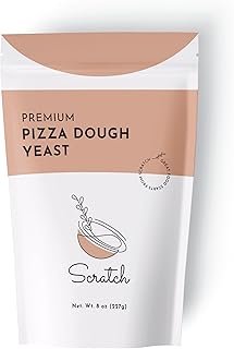 Title: Scratch Premium Pizza Dough Yeast – Instant Dry Yeast for Homemade Pizza, Neapolitan & Artisan Pizza Dough, Flatbread & Focaccia – Works in Bread Machines - (Pizza 8 oz) (1 Packet)