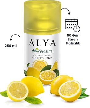 ALYA Natures Scents Lemon-Limon Oda Kokusu Yedek Makine Spreyi 250 ml