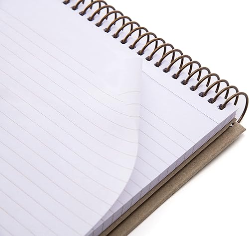 Miniatura 3 de Mintra - Cuadernos 100% reciclados (libro Steno, funda de papel estraza 3 unidades)