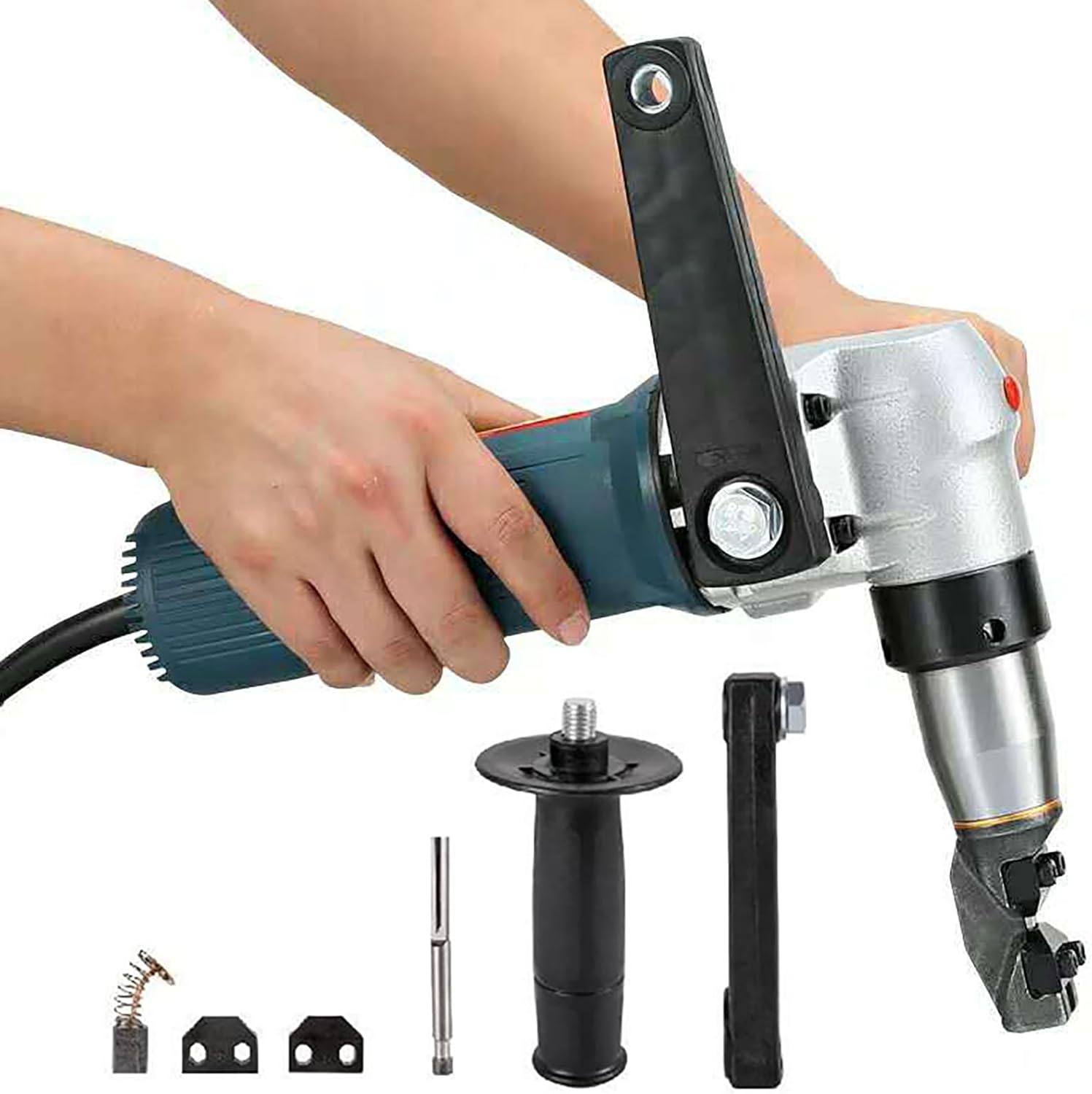 Electric Nibbler, 625W Electric Metal Nibbler Corded Shears Cutter, 4MM Cutting