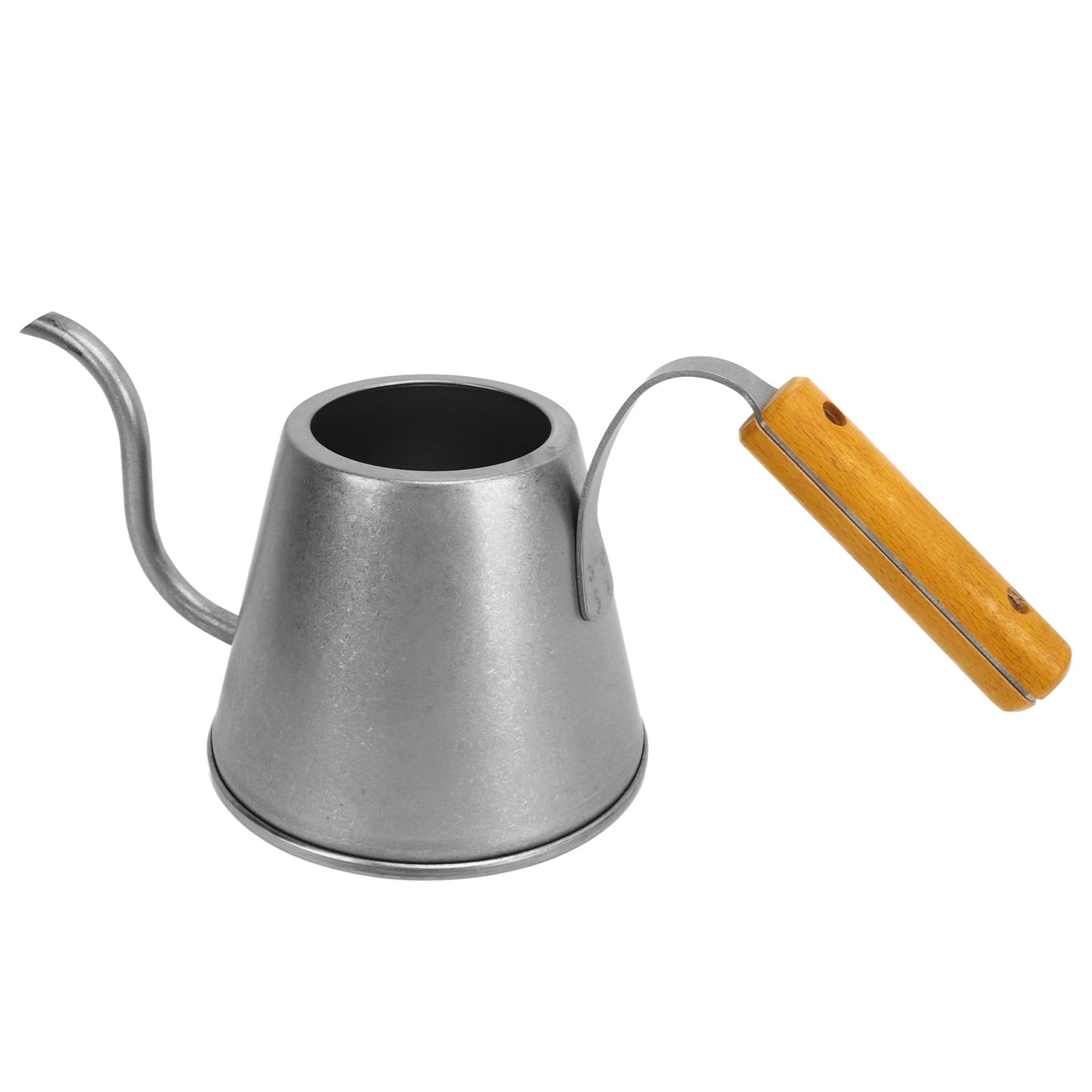 Bollitore per Caffè a Collo di Cigno da 1000 Ml, Bollitore per Caffè a Collo di Cigno in Acciaio Inossidabile, Bollitore per Caffè e Tè, Bollitore per Gocciolamento D'acqua a Collo di Cigno di Grande