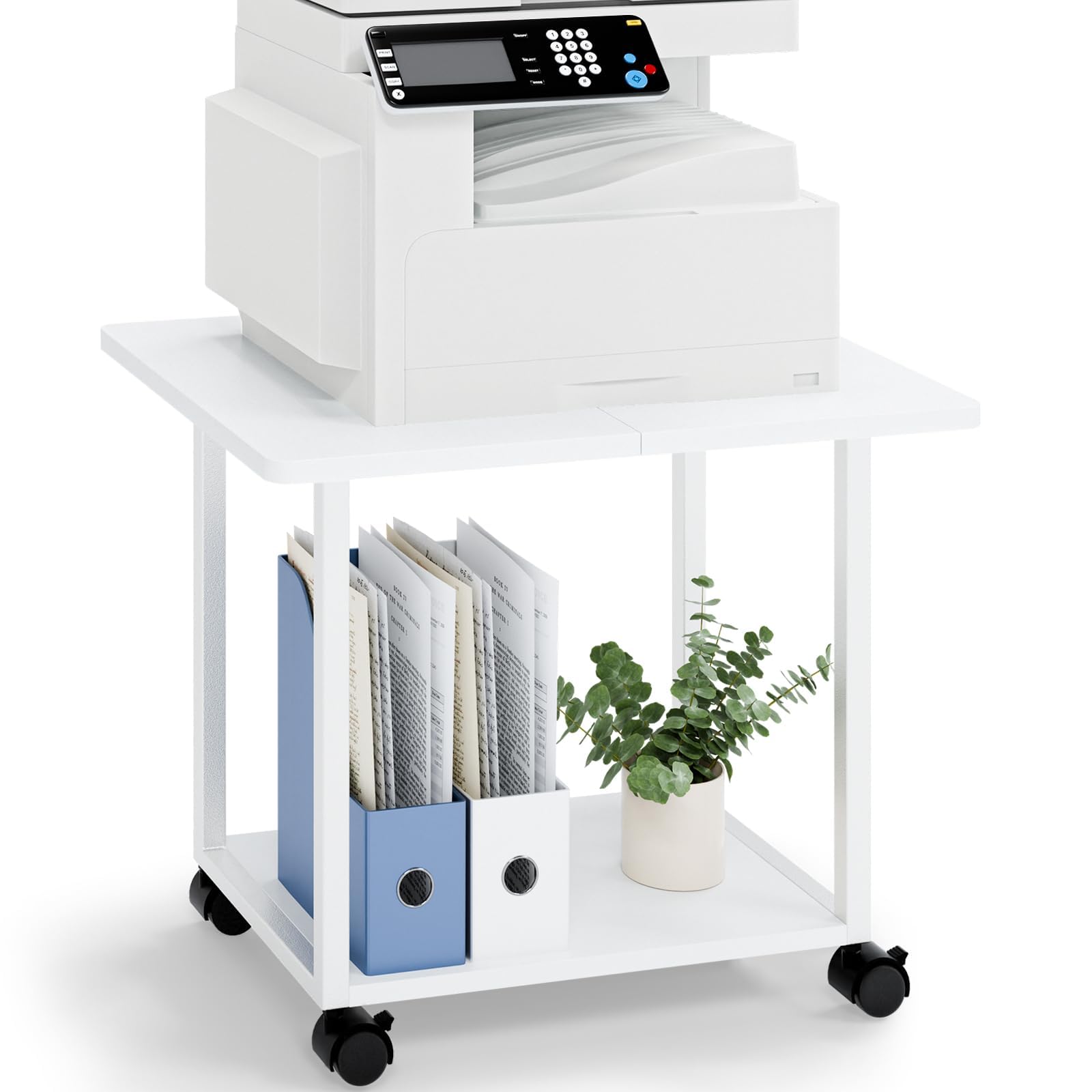 Photo 1 of MARTY 2 Tier Printer Stand | White