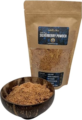 Miniatura 6 de Angel's Peel Lounge Silverberry Powder – Superalimento 100% natural rico en vitamina C – Apoyo inmunológico para batidos, jugos y bebidas – 8 onzas