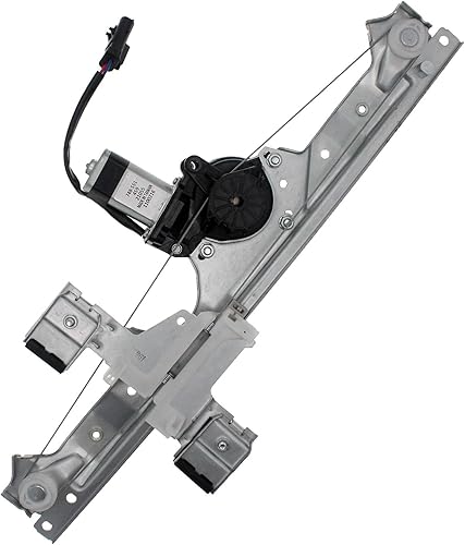 Miniatura 4 de Conjunto de regulador y motor de la ventanilla eléctrica trasera derechadel lado del pasajero compatible con Jeep Grand Cherokee 2005 2006 2007 2008