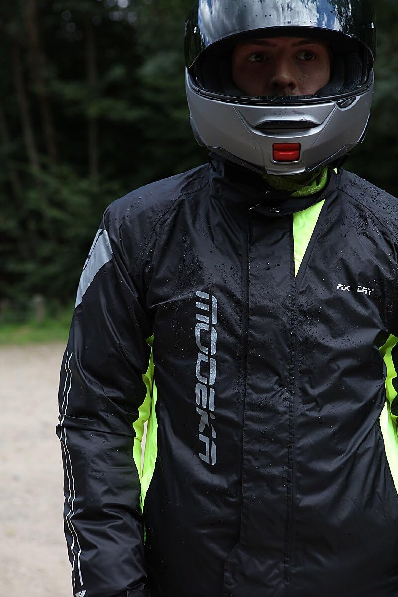 Modeka AX Dry II Motorrad Regenjacke mit Kapuze