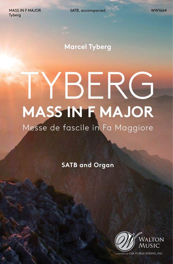 Mass in F Major. Mixed Choir And Piano/Organ. Choral Score