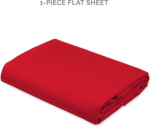 Miniatura 2 de Elegant Comfort Sábana encimera de 1 pieza de calidad hotelera, lujosa y suave, 1500 hilos, calidad egipcia, resistente a arrugas, manchas y