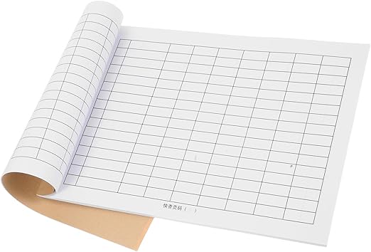 INOOMP Libro Mastro Contabile Registro Inventario Griglia Doppia, Quaderno Gestione Finanziaria per Ufficio e Casa, Libro delle Finanze Personali Carta Anti-inchiostro e Layout