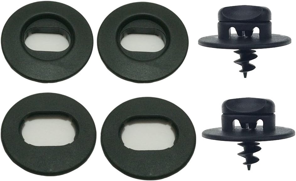 JIFFYY Car Mat Fixation Clips Floor Mats Fasteners Holders 2 Pcs Set