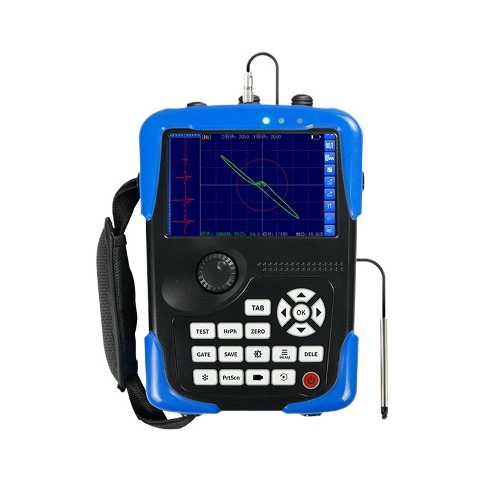 LNHHG Eddy Current Flaw Detector Flaw Detection Video 10,000 Pre-Stored Parameters for Metal Surface Crack Detection NDT