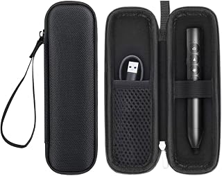 Estuche rígido portátil para afeitadora, color negro, resistente al agua y a los golpes, apto para afeitadoras eléctricas.