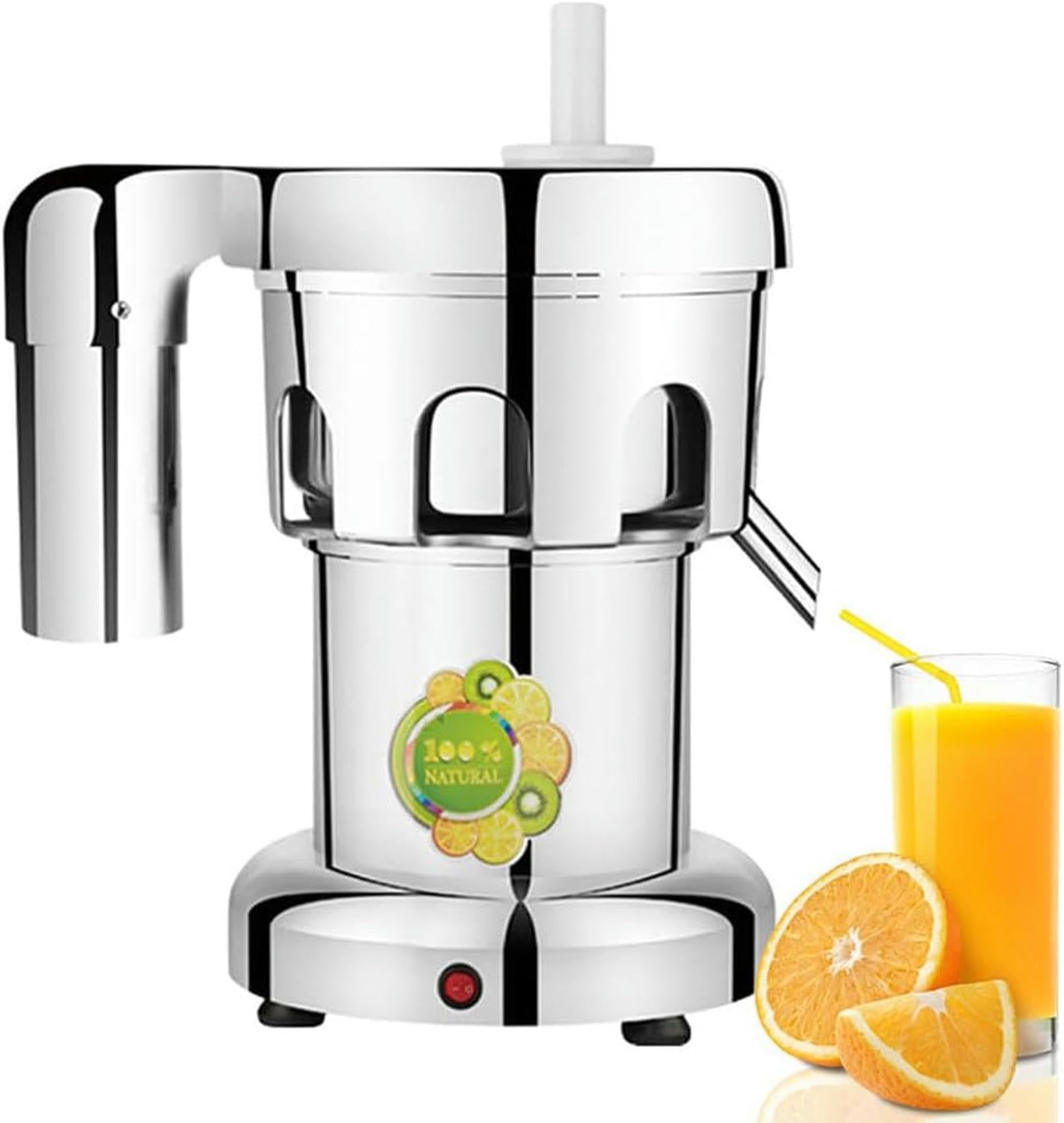 Commercial Juice Extractor 370W Citrus Juicer 4300r min Cold Press Centrifugal Juicer Machine 80-100KG H Multifunctional Juicer Squeezer