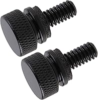 Vista 1 de Perno de asiento de acero inoxidable Tornillo de montaje trasero negro compatible con Harley Davidson 1996-2024, 2