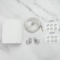 Vista 7 de HiFiGo TANCHJIM Kara Flagship 1 DD + 4 BA monitores intrauditivos, 5 controladores híbridos IEMs auriculares intrauditivos con tono natural y sonido