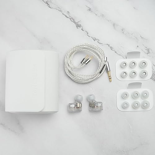 Miniatura 7 de HiFiGo TANCHJIM Kara Flagship 1 DD + 4 BA monitores intrauditivos, 5 controladores híbridos IEMs auriculares intrauditivos con tono natural y sonido